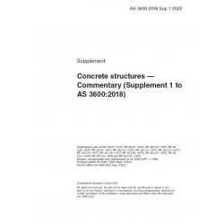 AS 3600-2018 sup 1-2022